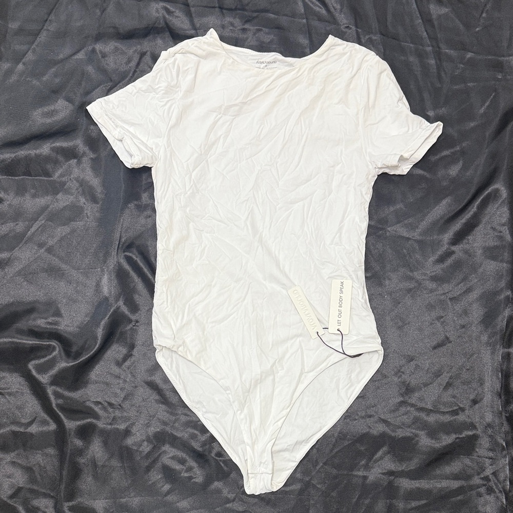 Elegant White Women's Bodysuit